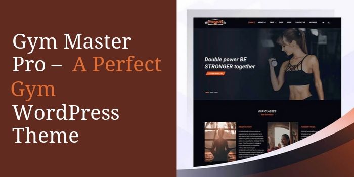 Gym Master Pro – A Perfect Gym WordPress Theme